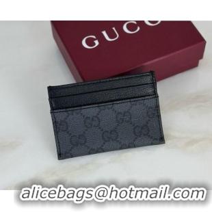 Super Quality Gucci Essence Classic Card Case A002F2 GG/Grey/Black 2026