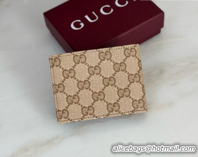 Good Quality Gucci Essence Classic Bi-fold Wallet A003OQ Sand 2026