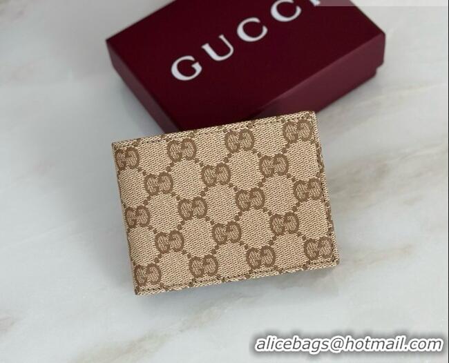 Good Quality Gucci Essence Classic Bi-fold Wallet A003OQ Sand 2026