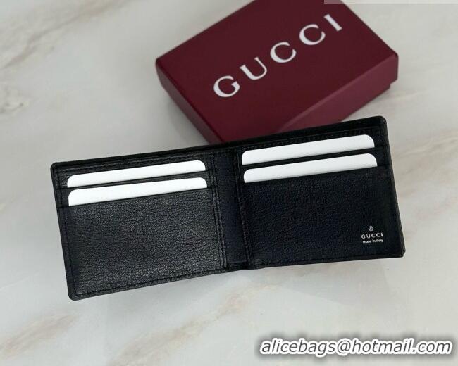 Inexpensive Gucci Essence Classic Bi-fold Wallet A003OQ Black 2026