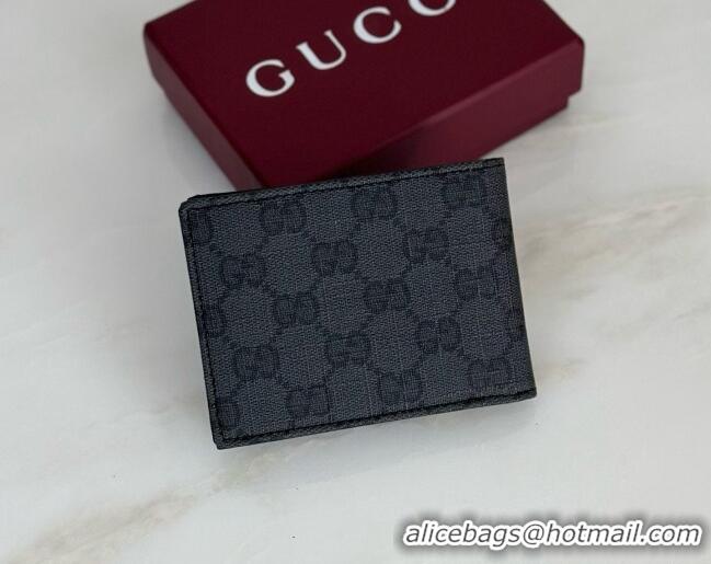 Inexpensive Gucci Essence Classic Bi-fold Wallet A003OQ Black 2026