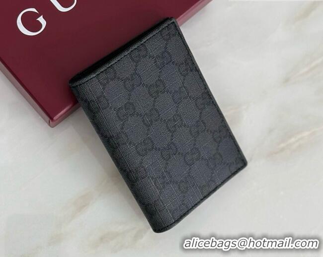 Famous Brand Gucci Essence Classic Passport Case 876432 Black 2026