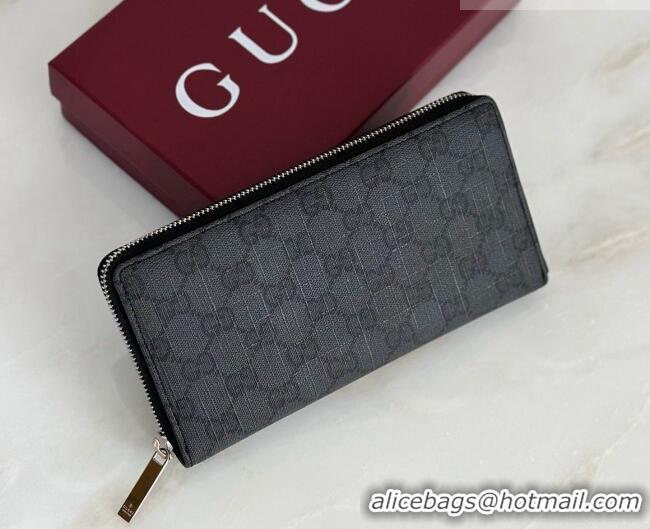 Reasonable Price Gucci Essence Classic Zip-around Wallet 876434 Black 2026