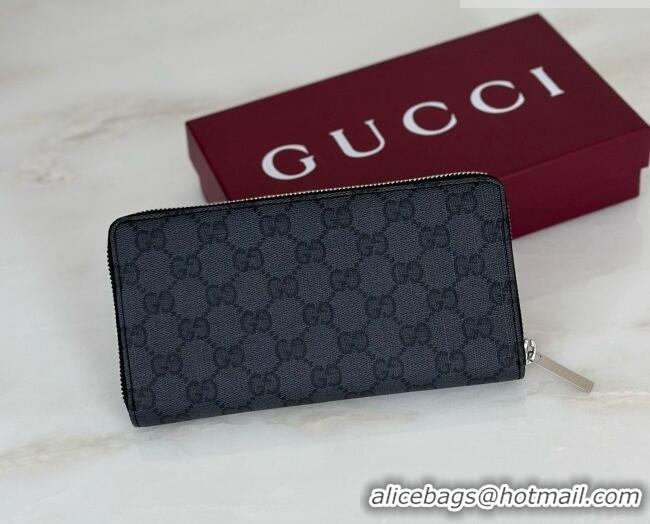 Reasonable Price Gucci Essence Classic Zip-around Wallet 876434 Black 2026