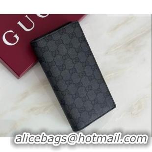 Top Quality Gucci Essence Classic Long Wallet 876441 Black 2026