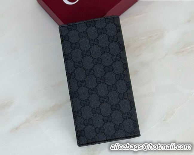 Top Quality Gucci Essence Classic Long Wallet 876441 Black 2026