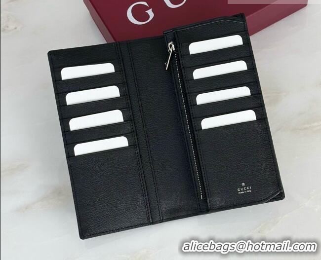 Top Quality Gucci Essence Classic Long Wallet 876441 Black 2026