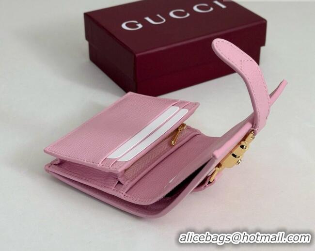 Well Crafted Gucci Calfskin Jackie Medium Wallet 867166 Pink 2026