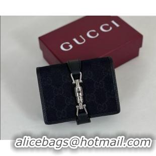Best Quality Gucci GG Jackie Medium Wallet 867166 Black 2026