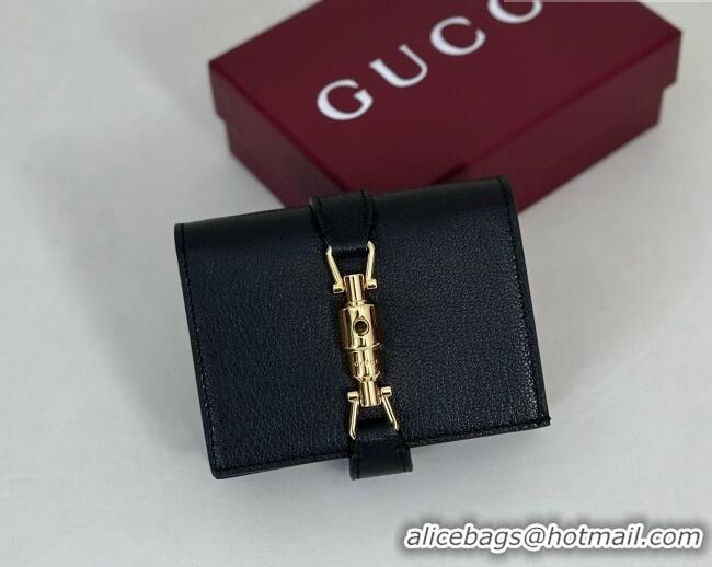 Super Quality Gucci Calfskin Jackie Medium Wallet 867166 Black 2026