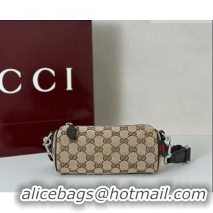 Top Quality Gucci GG Canvas Mini Cylinder Bag 834269 Sand 2026