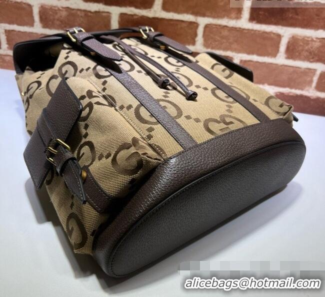Well Crafted Discount Gucci Jumbo GG Backpack in GG Canvas 678829 2026