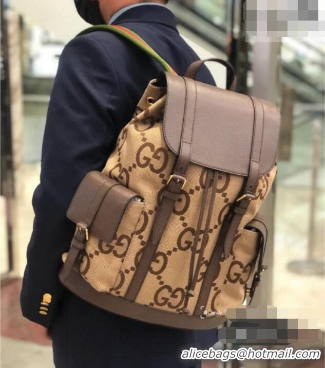 Well Crafted Discount Gucci Jumbo GG Backpack in GG Canvas 678829 2026
