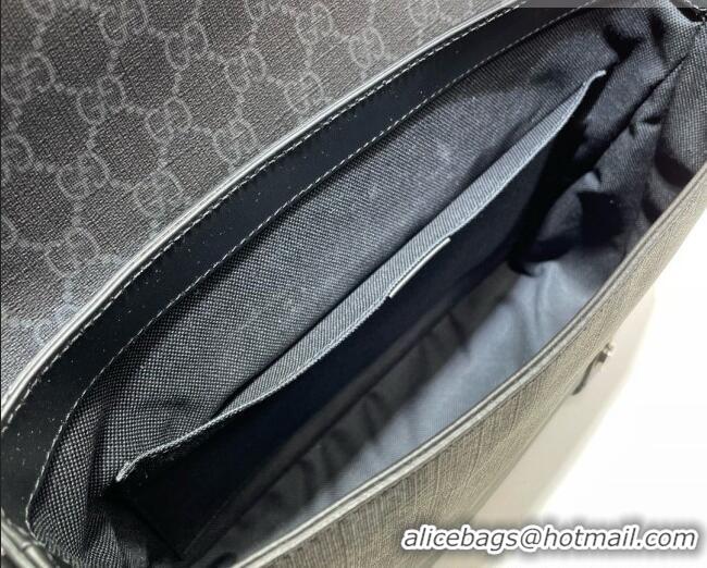Good Looking Gucci Men's GG Messenger Bag 658542 Black 2026