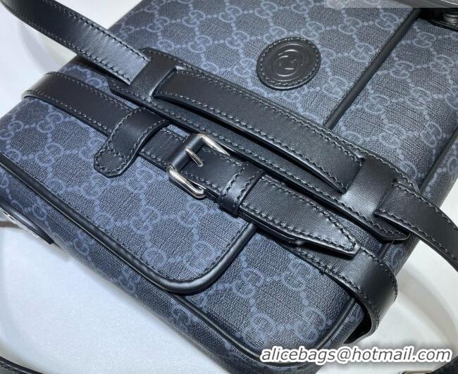 Good Looking Gucci Men's GG Messenger Bag 658542 Black 2026