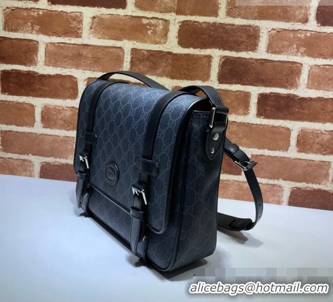 Good Looking Gucci Men's GG Messenger Bag 658542 Black 2026
