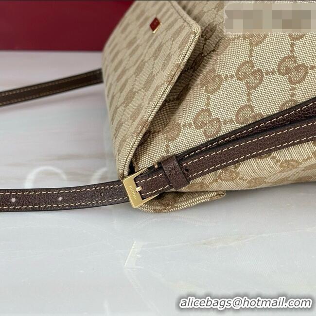 Discount Gucci Madison Medium Shoulder Bag in GG Canvas 874744 Beige 2026