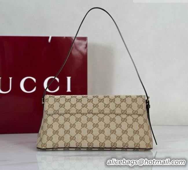 Discount Gucci Madison Medium Shoulder Bag in GG Canvas 874744 Beige 2026