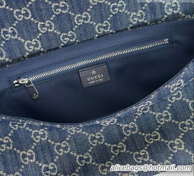 Unique Grade Gucci Madison Medium Shoulder Bag in GG Denim 874744 Blue 2026