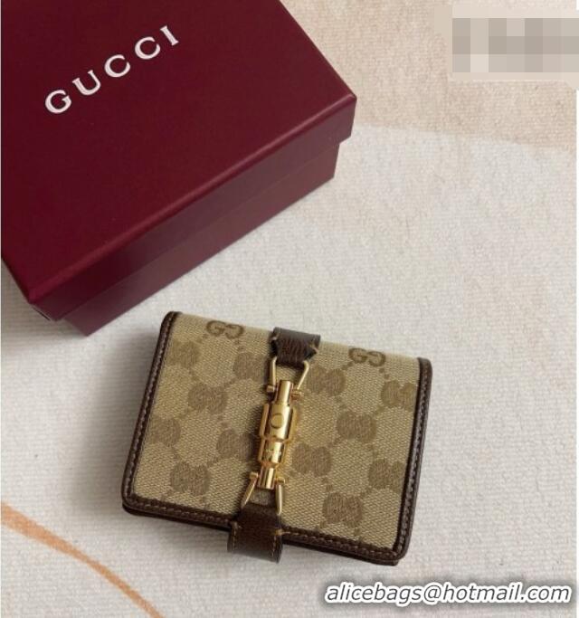 Buy Luxury Gucci Jackie Medium Wallet 867166 Beige 2026