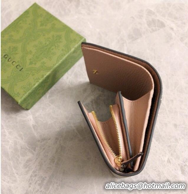 Luxury Gucci Bi-color GG Wallet 598587 Pink 2026