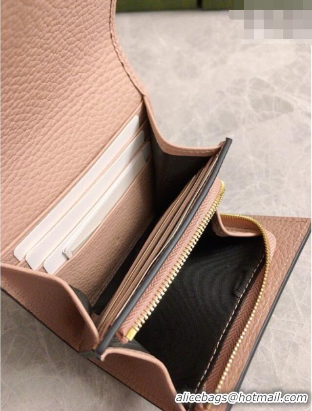 Luxury Gucci Bi-color GG Wallet 598587 Pink 2026