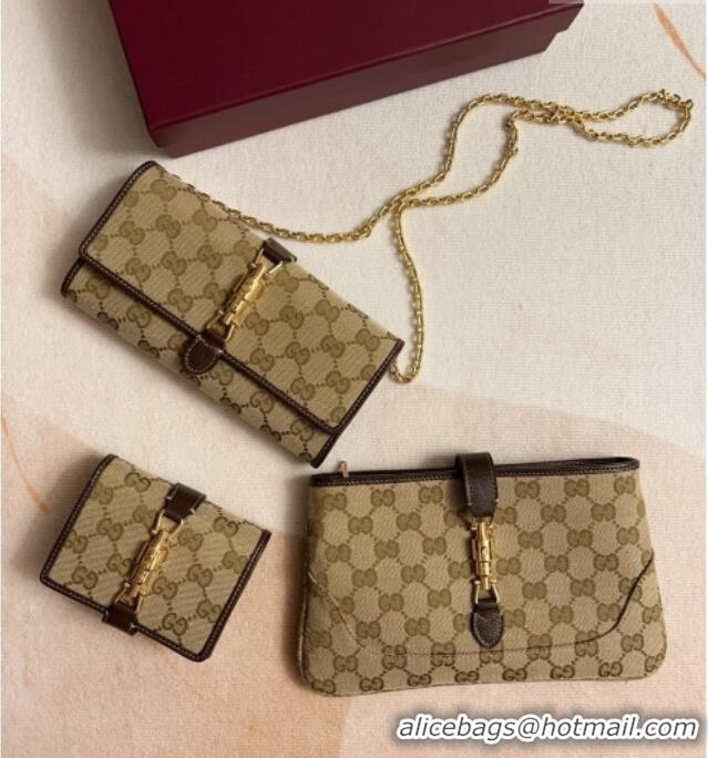 Cute Gucci Jackie Small Pouch 867158 Beige 2026