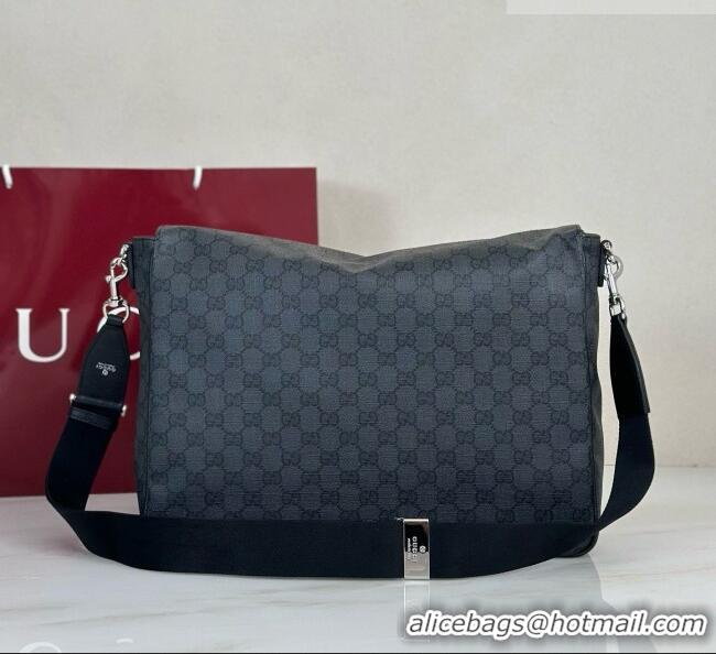 Charming Gucci Essence Classic Medium Crossbody Bag A006JE Black 2026