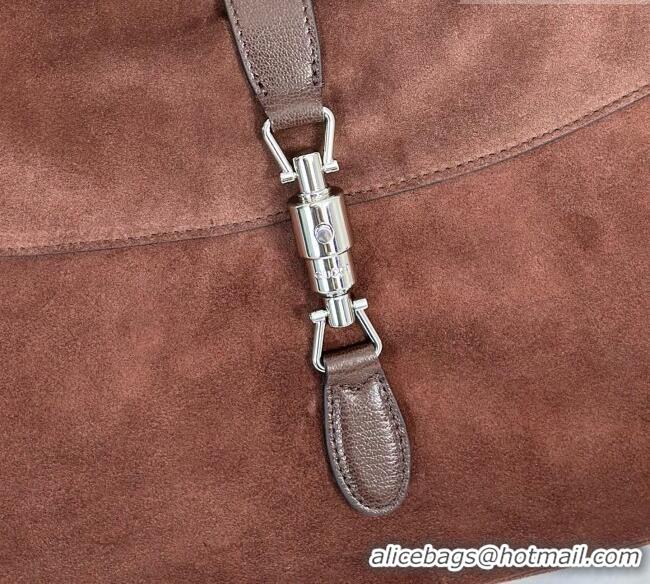 Big Discount Gucci Jackie Flap Large Crossbody Bag A005ZI Brown 2026