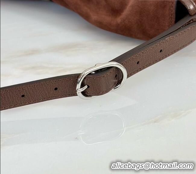 Big Discount Gucci Jackie Flap Large Crossbody Bag A005ZI Brown 2026