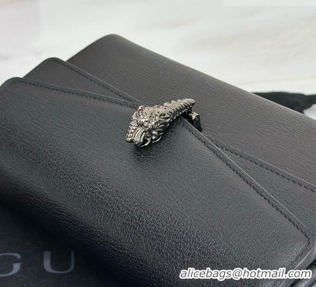 Buy Classic Gucci Dionysus Small Shoulder Bag in Leather 876531 Black 2026