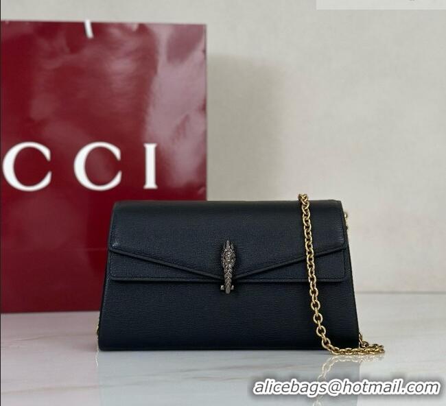 Buy Classic Gucci Dionysus Small Shoulder Bag in Leather 876531 Black 2026