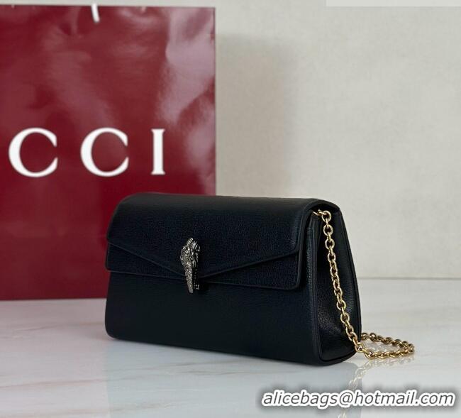 Buy Classic Gucci Dionysus Small Shoulder Bag in Leather 876531 Black 2026