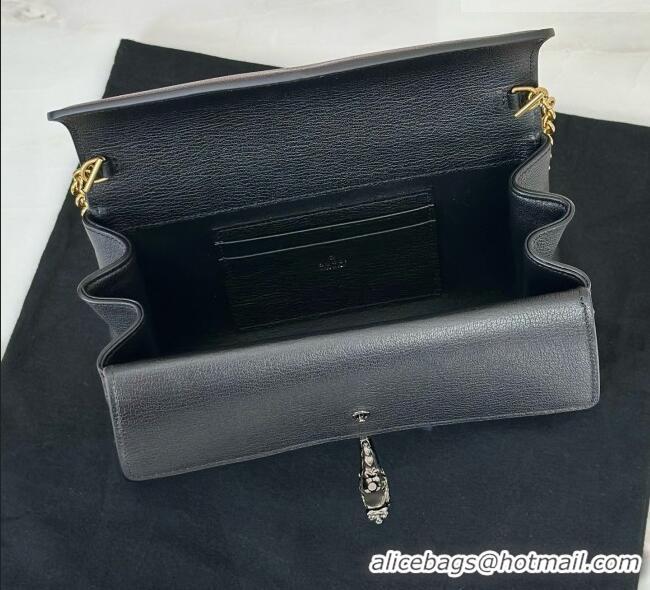 Buy Classic Gucci Dionysus Small Shoulder Bag in Leather 876531 Black 2026