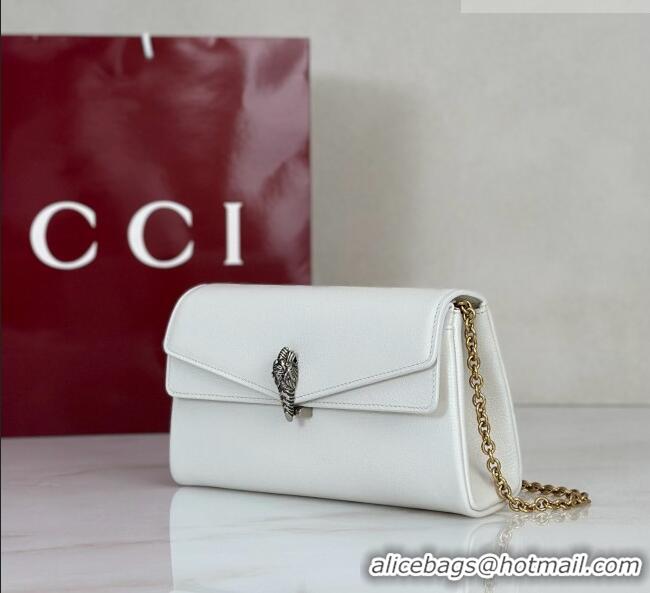 Buy Cheap Gucci Dionysus Small Shoulder Bag in White Leather 876531 2026