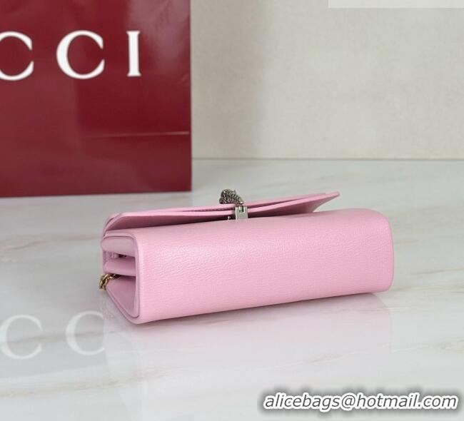 Best Grade Gucci Dionysus Small Shoulder Bag in Pink Leather 876531 2026