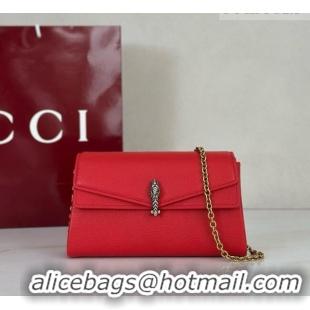 ​Top Design Gucci Dionysus Small Shoulder Bag in Leather 876531 Red 2026