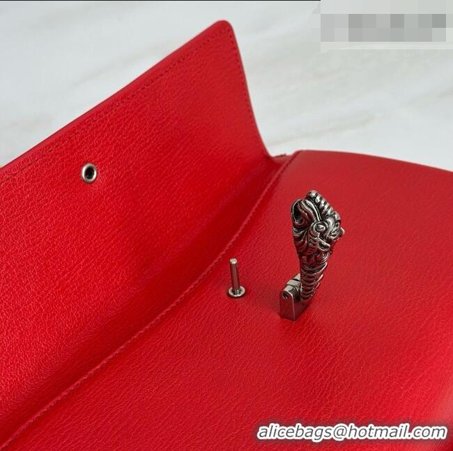 ​Top Design Gucci Dionysus Small Shoulder Bag in Leather 876531 Red 2026