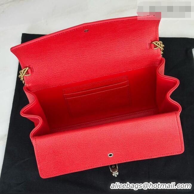 ​Top Design Gucci Dionysus Small Shoulder Bag in Leather 876531 Red 2026