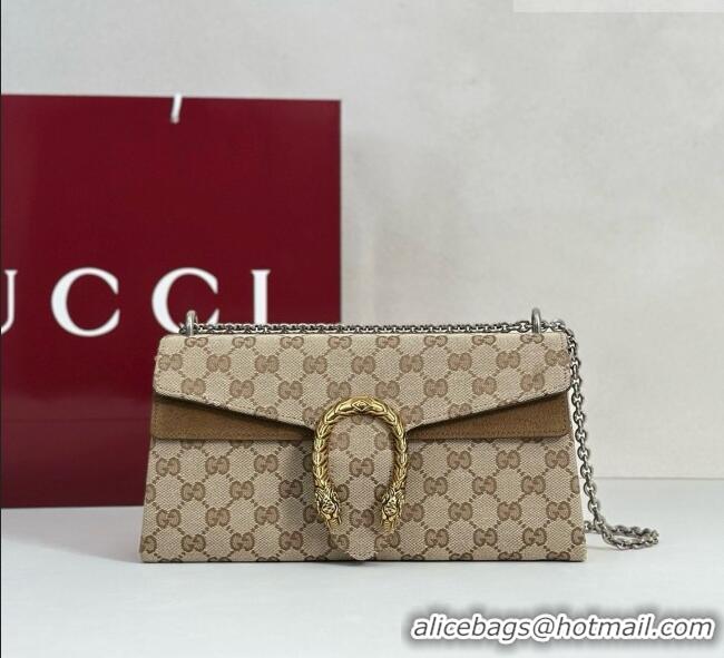Shop Discount Gucci Dionysus Medium Shoulder Bag in Beige GG Canvas 874735 2026