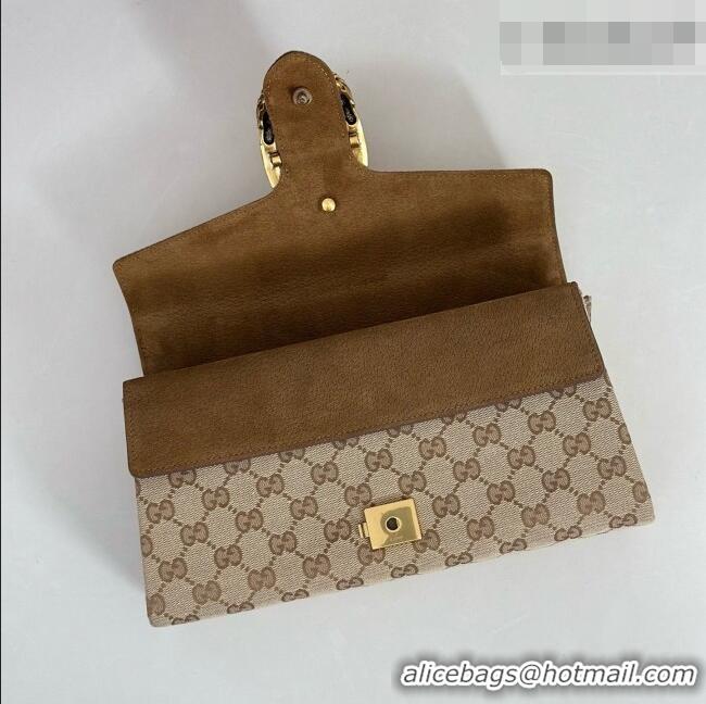 Shop Discount Gucci Dionysus Medium Shoulder Bag in Beige GG Canvas 874735 2026