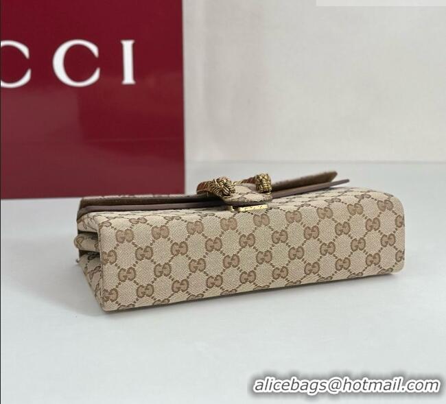 Shop Discount Gucci Dionysus Medium Shoulder Bag in Beige GG Canvas 874735 2026