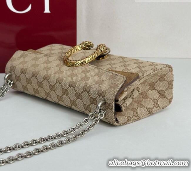 Shop Discount Gucci Dionysus Medium Shoulder Bag in Beige GG Canvas 874735 2026