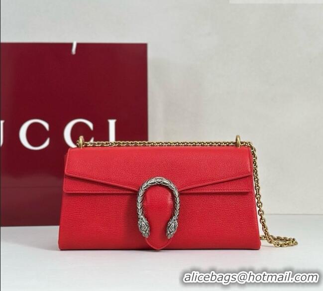 Modern Promotional Gucci Dionysus Medium Shoulder Bag in Red Leather 874735 2026