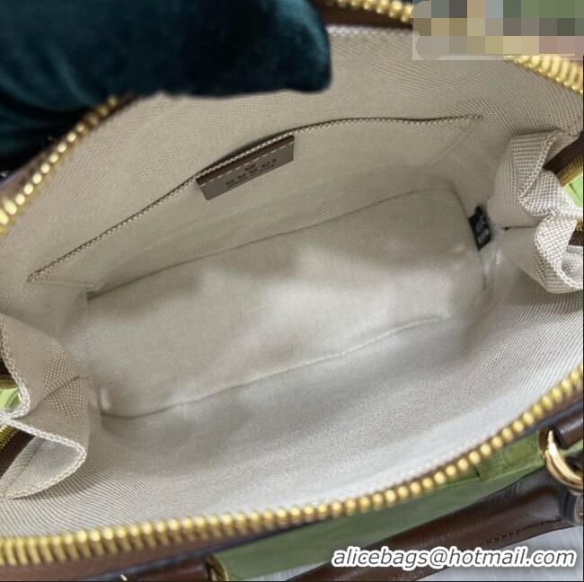 Reasonable Price Gucci GG Supreme Horsebit Mini Bag 640716 Brown 2026