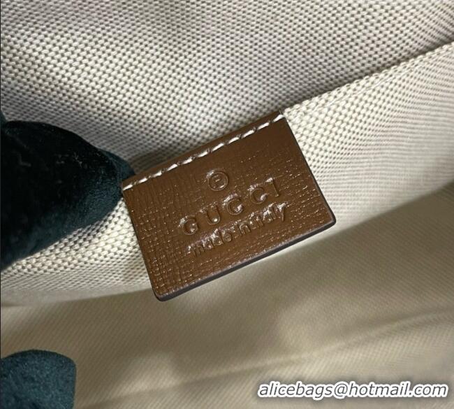 Reasonable Price Gucci GG Supreme Horsebit Mini Bag 640716 Brown 2026