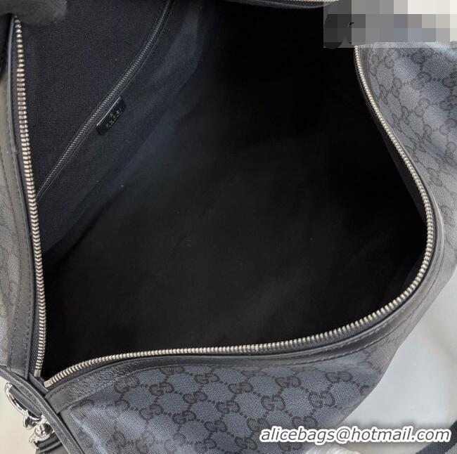 Grade Quality Gucci Medium Duffle Bag with Web A00BC5 Grey 2026