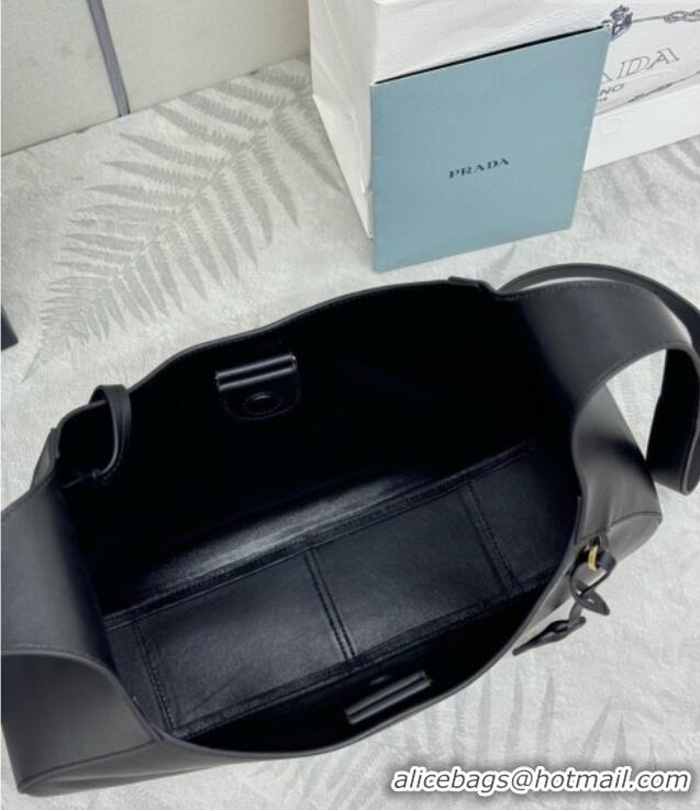 Top Grade Prada Boogie Large Leather Bag Nappa Leather 1BC299 Black 2026