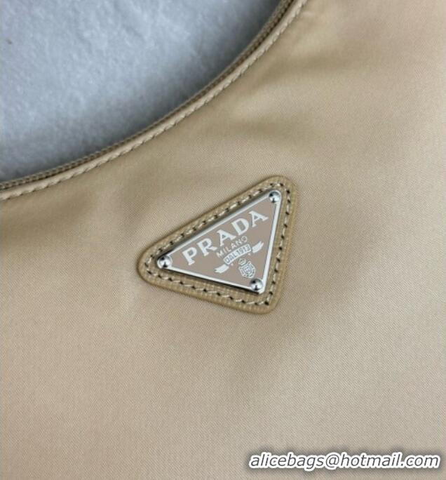 Most Popular Prada Re-Nylon Re-Edition 2000 Mini-bag 1NE515 Beige/Silver 2026