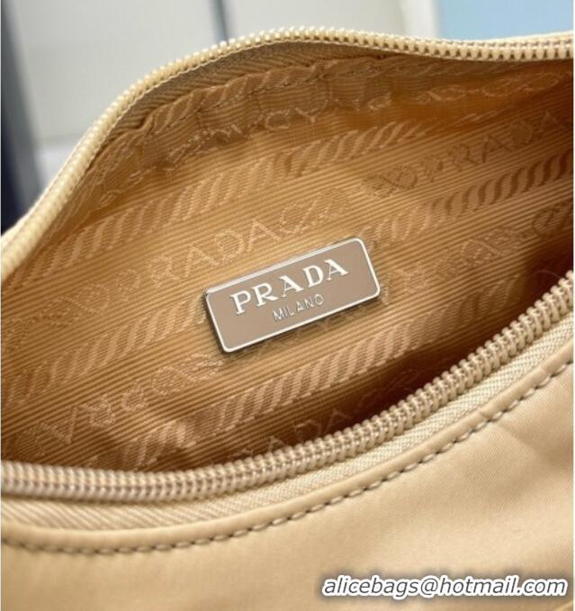 Most Popular Prada Re-Nylon Re-Edition 2000 Mini-bag 1NE515 Beige/Silver 2026